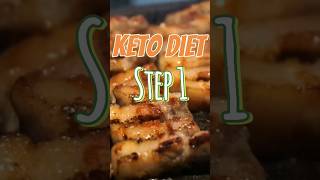 Keto Diet for Beginners Step 1 shorts keto ketodietmeals [upl. by Ahseret895]