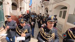 Marcia Festa gitana Banda di Castellana APS 28424 Castellana Grotte Processione di Gala [upl. by Annoya]