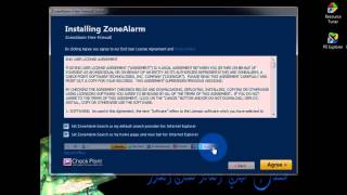 شرح وتحميل وتنصيب برنامج ZoneAlarm Free Firewall محمي الحاسبه من اختراق والهكر [upl. by Rutter]