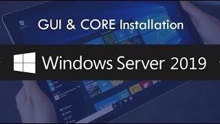 Windows Server 2019  GUI Installation  Part  2 [upl. by Annoif]