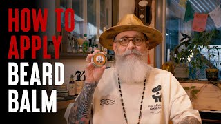 What is Beard Balm amp How to Apply it with Mahesh Hayward [upl. by Lada180]