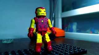 IRON MAN Minimation Minimate Stopmotion [upl. by Shem]