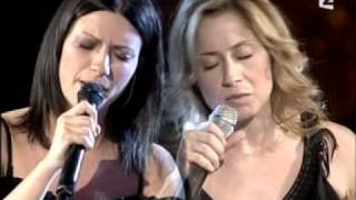 Laura Pausini amp Lara Fabian  La Solitudine Live [upl. by Nilak]