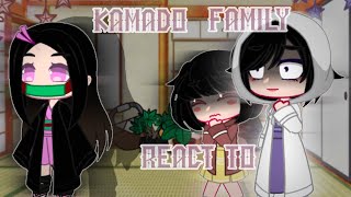 Past Kamado family react to Nezuko 12 [upl. by Xenia]