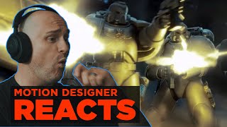 Astartes  Motion Designer Reacts  Warhammer 40k [upl. by Carolynn]