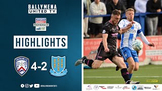 Match Highlights I Coleraine 42 Ballymena United [upl. by Sauncho]