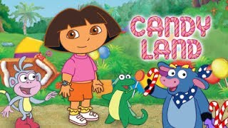 Dora The Explorer Candy Land  Dora Game Movie  Dora Candyland Game [upl. by Kannan]