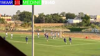 le premier but de lASC yakaar vs ASC MEDINE de bambey [upl. by Gundry152]