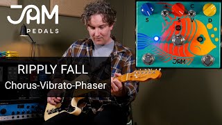 Jam Pedals Ripply Fall  ChorusVibrato amp Phaser [upl. by Kronick]