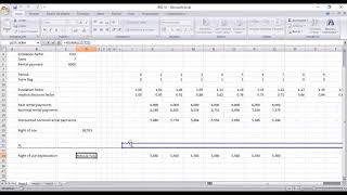 Financial Modelling for leases IFRS 16 [upl. by Ivon453]