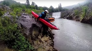 Guide  kayak gonflable Gumotex sur lHérault [upl. by Inalaeham]