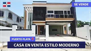 🔴 NUEVA CASA EN VENTA 🔑  PUERTO PLATA  REPÚBLICA DOMINICANA 🔥🔥 [upl. by Aon800]