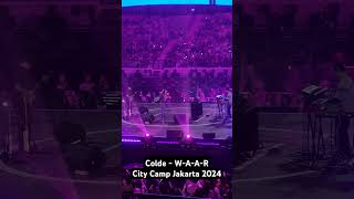 Colde  WARR City Camp Jakarta 2024 concert kpop colde citycamp [upl. by Dennie]