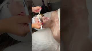 Dermaplaning facial breakdown 💫🩵 [upl. by Garris362]