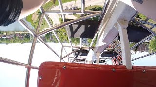 Sky Flyer summer 2018 GO PRO HD POV 60fps Legendia  ChorzówKatowice Poland 25 OnRide [upl. by Gwen]