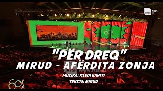 Mirud amp Afërdita Zonja quotPër Dreqquot Fest60 Nata e dytë [upl. by Erlin]