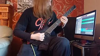 Quick Riffs No 106  More Low Tuned 7 String Riffs [upl. by Ahseryt]