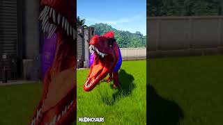 Giant Dinosaur Rampage in Jurassic World  Epic Adventure of Indominus Rex Spinosaurus Thor T Rex [upl. by Desai739]