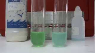 Chemical Equilibrium CuSO4  NaCl [upl. by Glynda942]