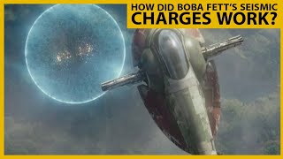 How Did Boba Fetts Seismic Charges Work shorts [upl. by Arutnev]