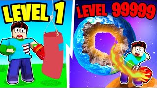 quotLevel 1 to 999999 Achieving GodLevel Strength in Super Punch Simulator 🥇quot roblox robloxshorts [upl. by Leveroni]