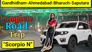 complete road trip Gandhidham Ahmedabad Bharuch saputara vlog travel neekharas [upl. by Alaaj]