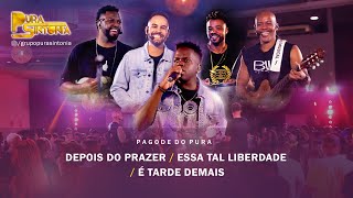 Pagode do Pura Sintonia  Depois do Prazer  Essa tal Liberdade  Tarde Demais  Video Oficial [upl. by Ecerahs]