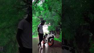 Pollatha Azhagu👀🤍✨  bikereels trending r15v4 r15 bikestatus reels shorts viralvideo [upl. by Enahsed]