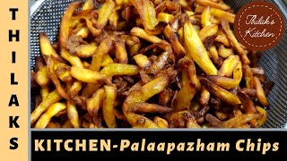 How to make Jackfruit Chips in Tamil Palakaai Chips Recipe in TamilJackfruit Chips Recipe in Tamil [upl. by Zerk]