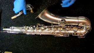 Repairmans Overview 1924 Conn New Wonder Series I Tenor Saxophone [upl. by Mosenthal]