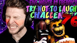 Vapor Reacts 1002  FNAF SFM FIVE NIGHTS AT FREDDYS TRY NOT TO LAUGH CHALLENGE REACTION 76 [upl. by Knudson76]