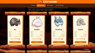 CryptoZoon 5 Hướng dẫn chơi game NFT CryptoZoon Farm quái nhận token Zoon [upl. by Acimot]