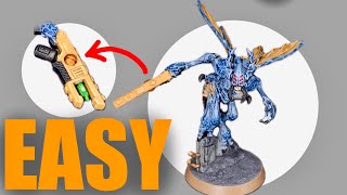 How to paint Vespid Stingwings FAST Classic T’au scheme [upl. by Goldfinch]