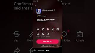 como fazer live no tiktok [upl. by Heyward]