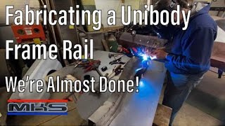 Ep40 70 Challenger  How to make a frame rail  continued  Rust to Revival  ALMOST DONE [upl. by Aila]