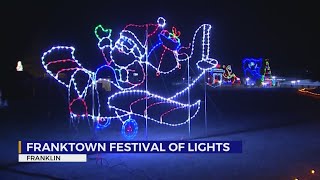 Franktown Festival of Lights open rain or shine [upl. by Oivalf]