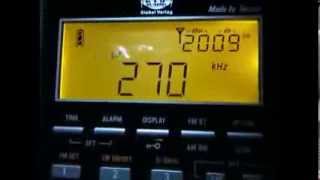 270 Khz Český Rozhlas ČRo 1 Radiožurnál [upl. by Enaenaj651]