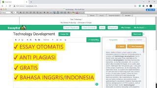 2 Cara Membuat Essay Otomatis Anti Plagiasi Dalam Hitungan DETIK Gratis Tanpa Aplikasi dan Mudah [upl. by Haorbed]