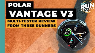 Polar Vantage V3 Review From Three Runners A Garmin Forerunner 965 Rival [upl. by Topper]