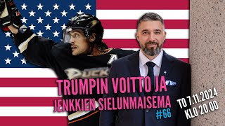 🔴Temevisio 66  Trump voitti  Vieraana Teemu Selänne  USA USA USA [upl. by Arit108]