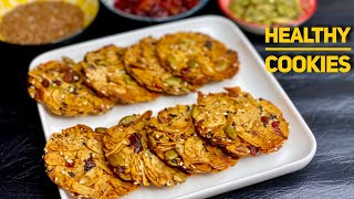 HEALTHY COOKIES  NO EGGS  NO SUGAR  NO OIL NO BUTTER  Best Cookies Recipe For Weight Loss [upl. by Ammon484]