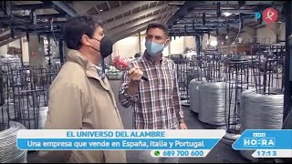 Trefilería la industria del alambre  A esta hora [upl. by Ytsirhc]