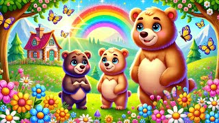 The Three Bears Adventure  Fun and Colorful Kids Storyquot [upl. by Hayott]