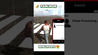 Rain Mode Cheat Code in Indian Bike Driving 3D 🌧️🌈  Indian Bike Game shorts indianbikedriving3d [upl. by Novahc]