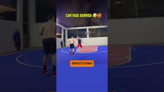 Santiago Barriga 🤣🏀 basketball basketdebarrio alofoke santiagomatias [upl. by Eycal636]