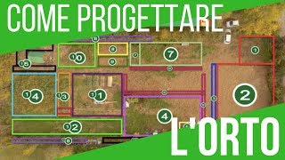 COME PROGETTARE LORTO  CALENDARIO DELLE SEMINE  ORTO E GIARDINAGGIO [upl. by Yelhs621]