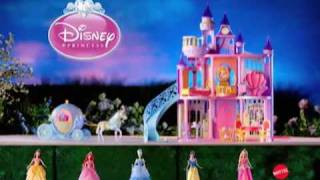 Disney Princess Ultimate Dream Castle MATTEL Commercial [upl. by Gem]