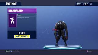 New FORTNITE Emote quotREANIMATEDquot [upl. by Asiar]