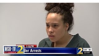 Teen looks stunned as shes charged with murder  WSBTV [upl. by Attenwad233]