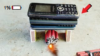 World Biggest Experiment  Mobile Firecracker  Diwali Test  🧨 [upl. by Corwin143]